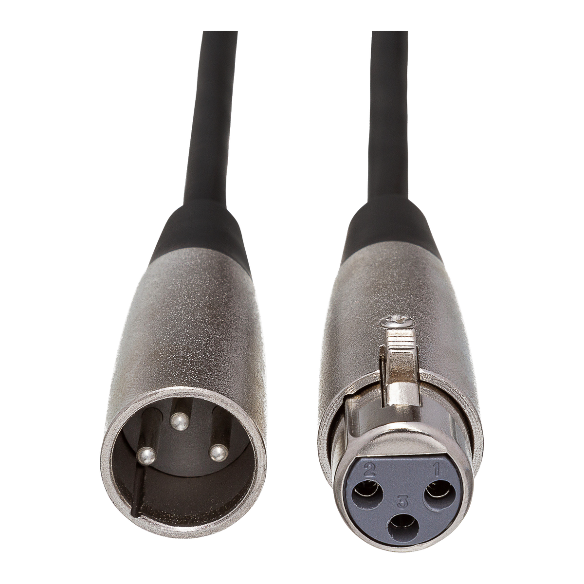 Hosa CMI-100 Quad Microphone Cable, front view