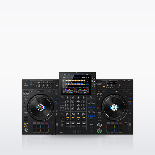 AlphaTheta XDJ-AZ 4-channel all-in-one DJ system, top view