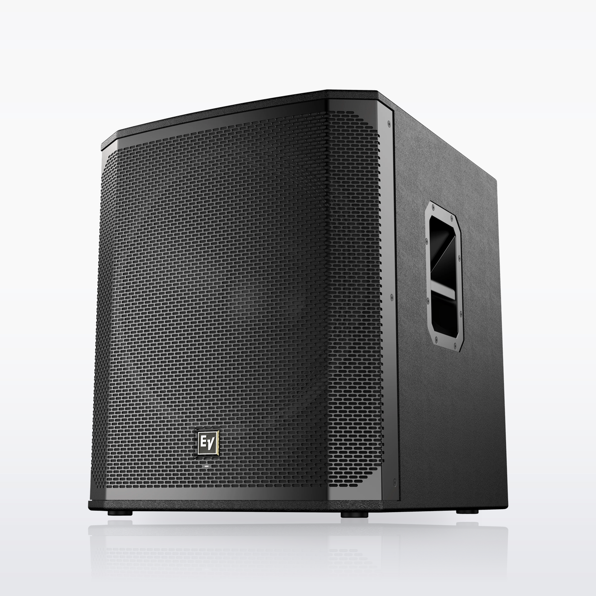 Electro-Voice ELX200-18SP powered subwoofer, three-quarter view