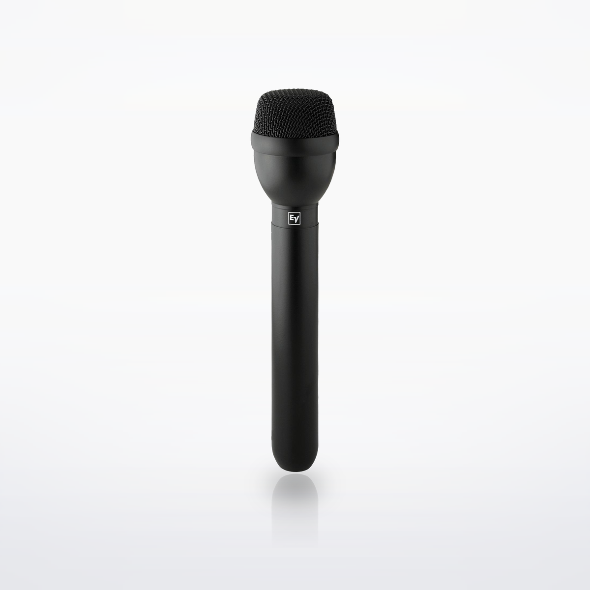 Electro-Voice RE50/B omnidirectional interview microphone, front view