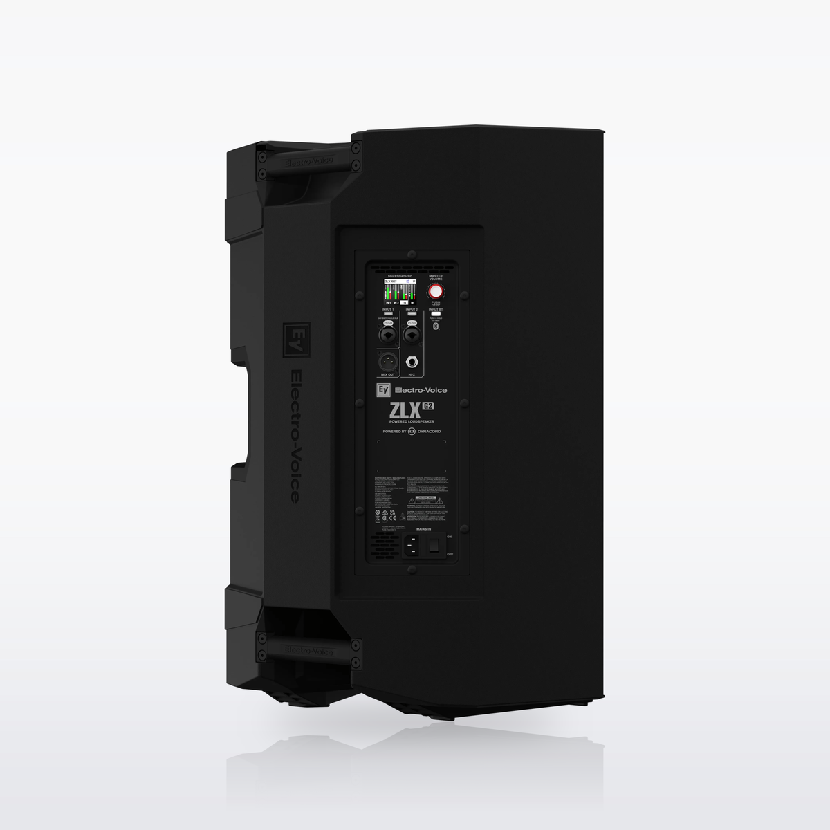 Electro-Voice ZLX-15P-G2 powered loudspeaker, rear panel