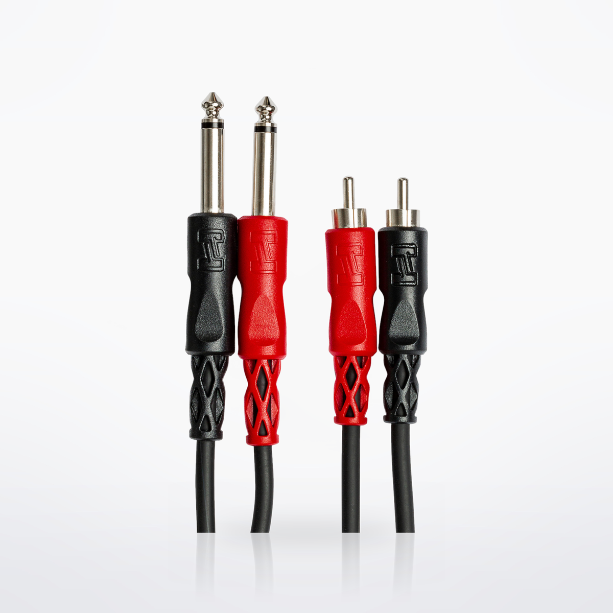 Hosa CPR-200 Stereo Interconnect, connector view