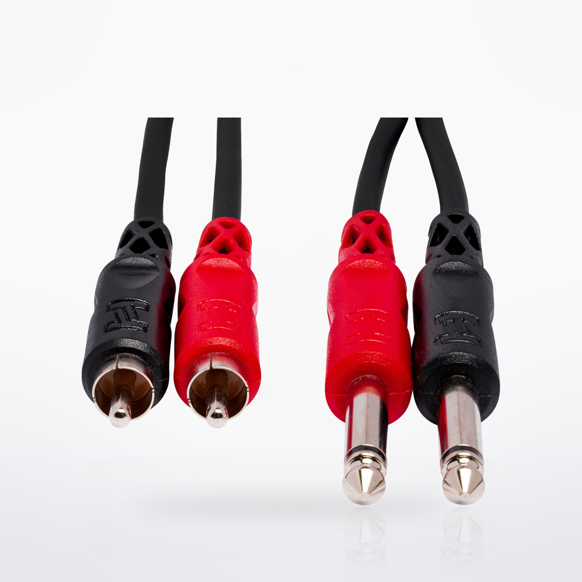 Hosa CPR-200 Stereo Interconnect, front view