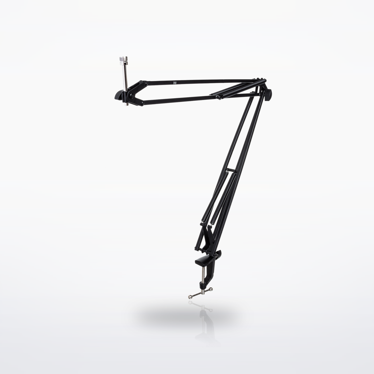 Hosa MSB-265 Desktop Microphone Boom Arm, front angle view