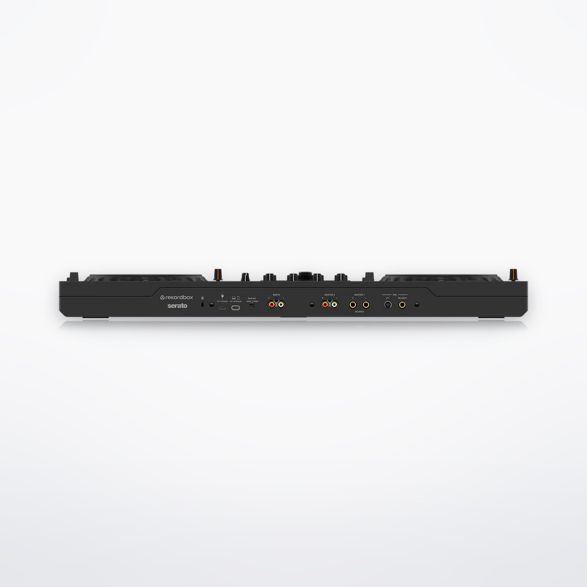 Pioneer DJ DDJ-GRV6 controller, rear connections