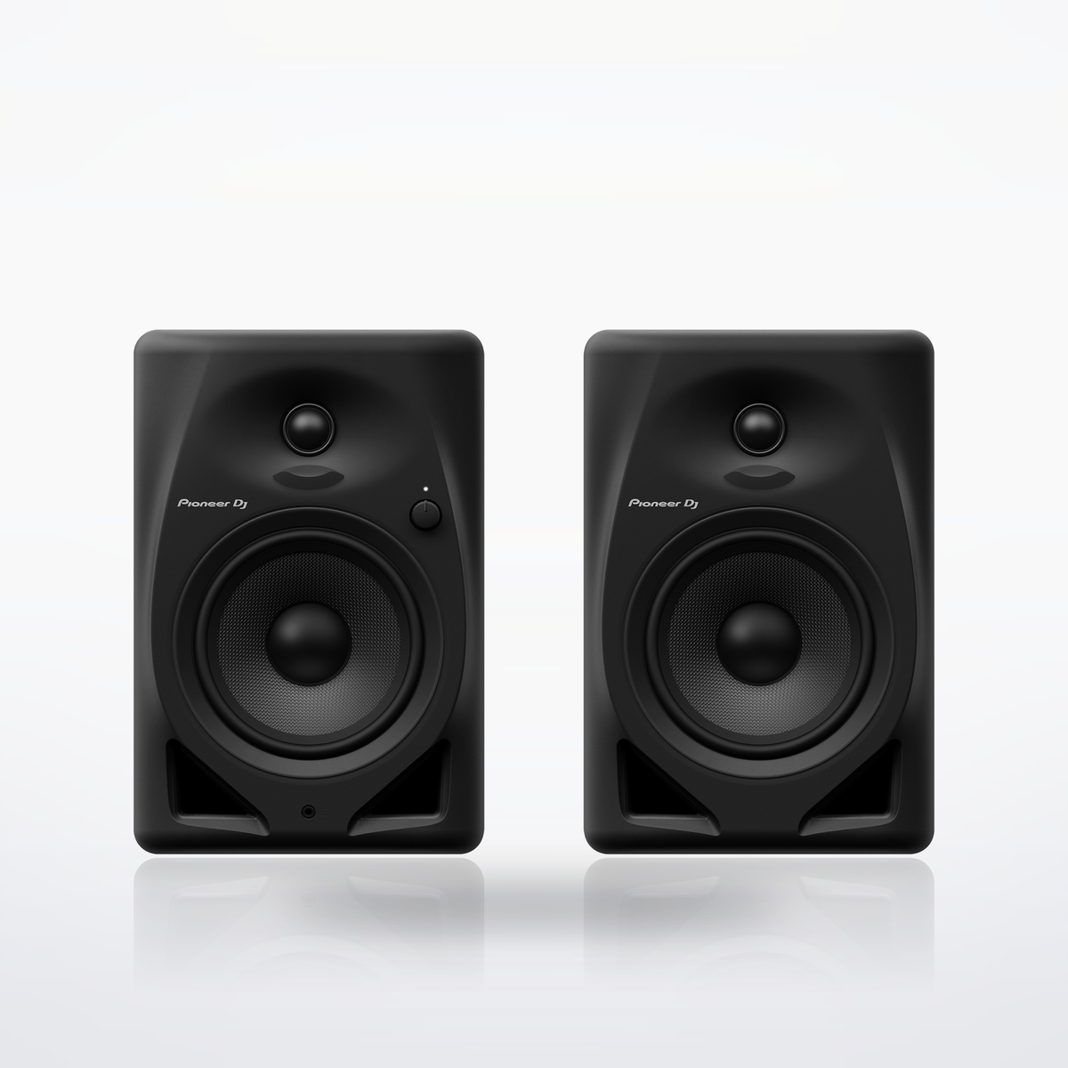 Pioneer DJ DM-50D desktop monitor speakers, Black, front