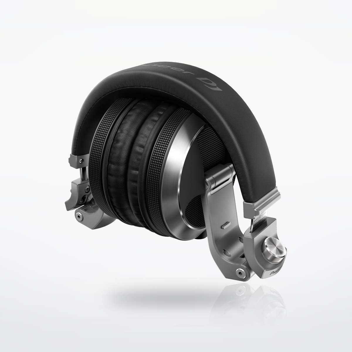 Pioneer DJ HDJ-X7 DJ headphones, Silver, folded