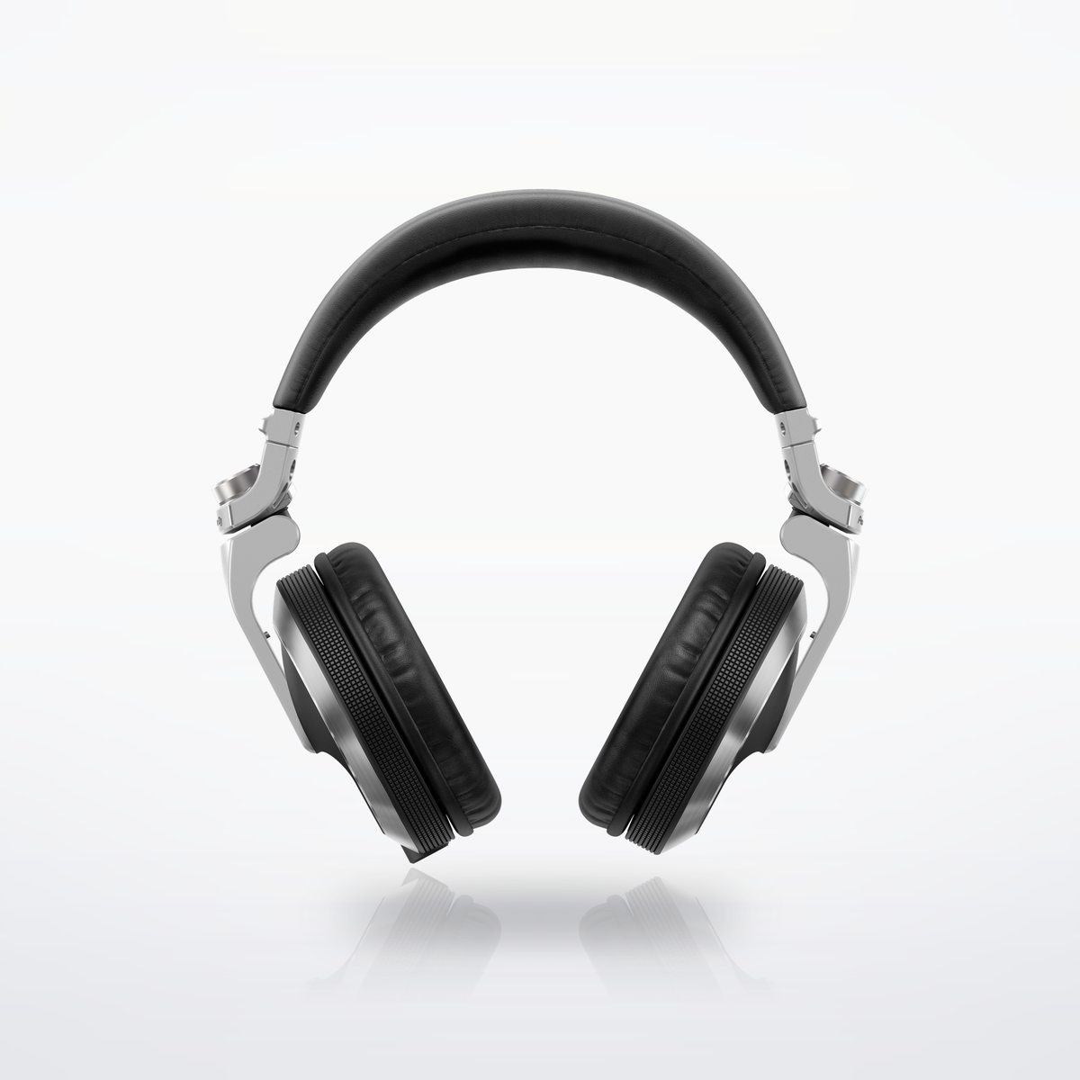 Pioneer DJ HDJ-X7 DJ headphones, Silver, front view
