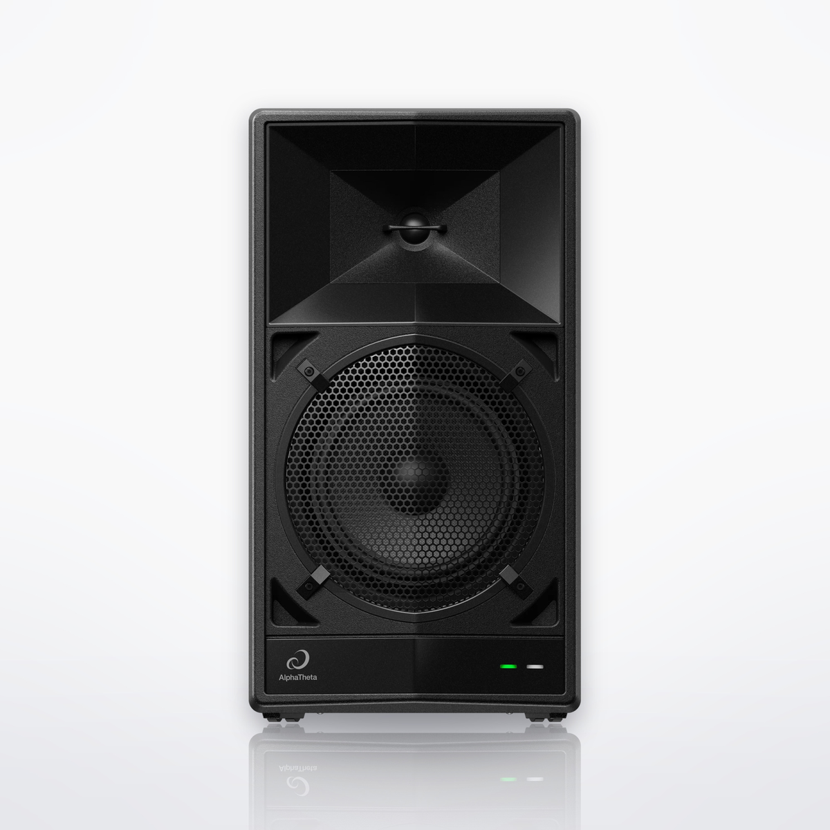 AlphaTheta Wave-Eight portable PA speaker, front