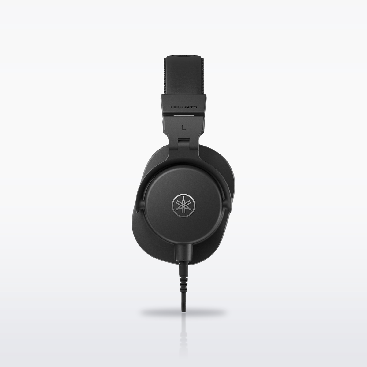 Yamaha HPH-MT5 studio monitor headphones, Black, side view
