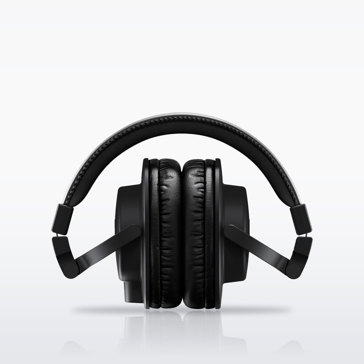 Yamaha HPH-MT5 studio monitor headphones, Black, folded