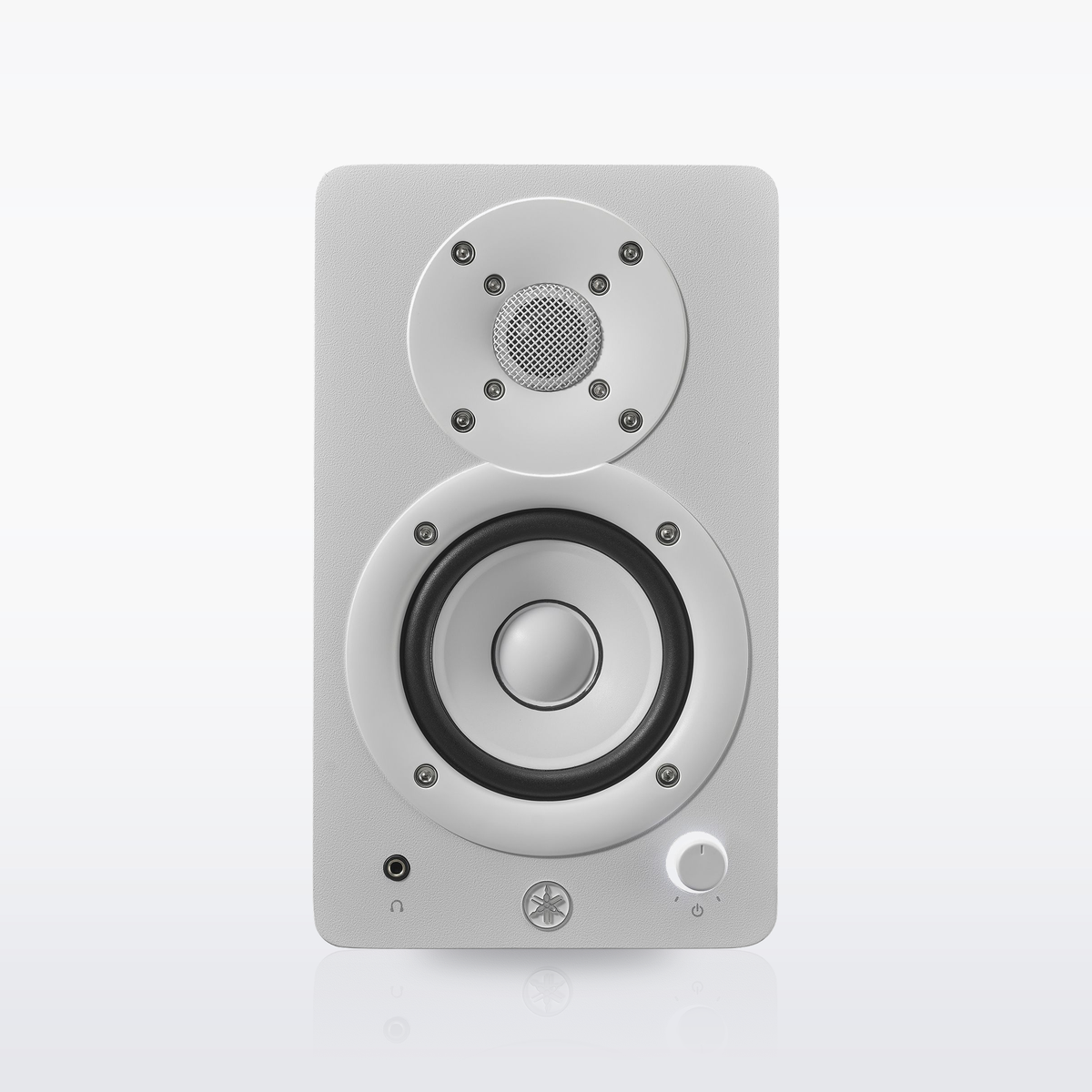Yamaha HS3 studio monitor, White, front