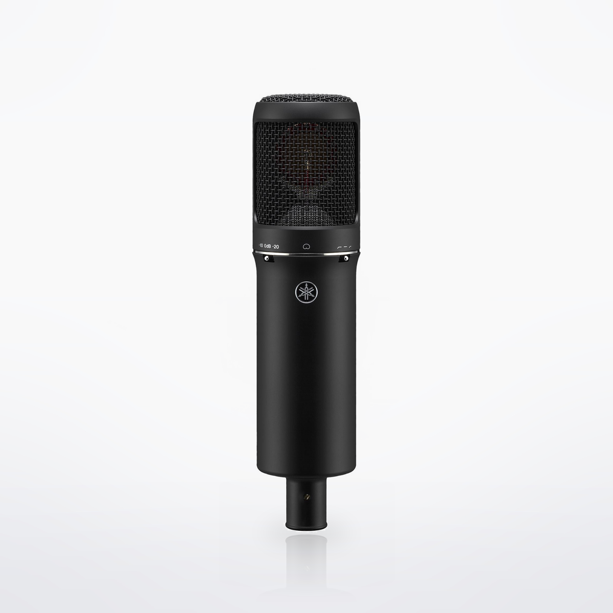 Yamaha YCM705 large-diaphragm condenser microphone, Black, front view
