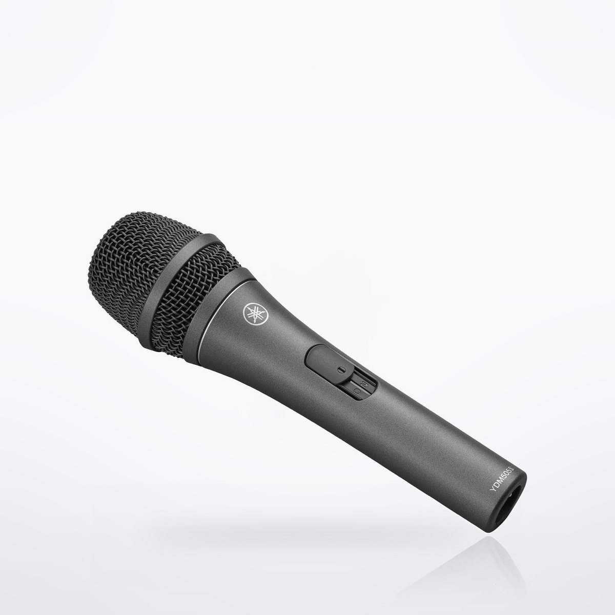 Yamaha YDM505S dynamic microphone, three-quarter view