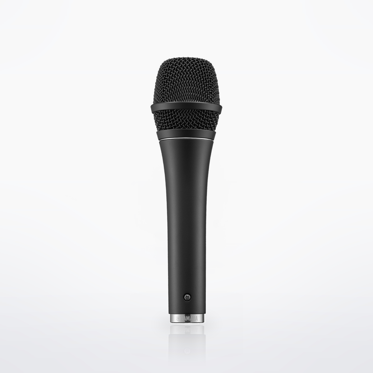 Yamaha YDM707 dynamic microphone, Black, rear view with XLR connector
