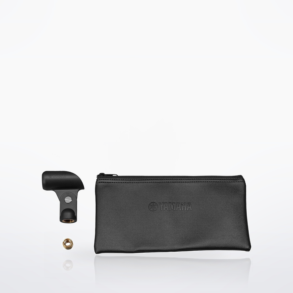 Yamaha YDM707, Black, with holder, threaded adapter and carry pouch