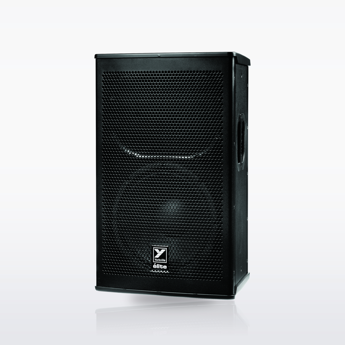 Yorkville EF12 Elite unpowered loudspeaker, angled view