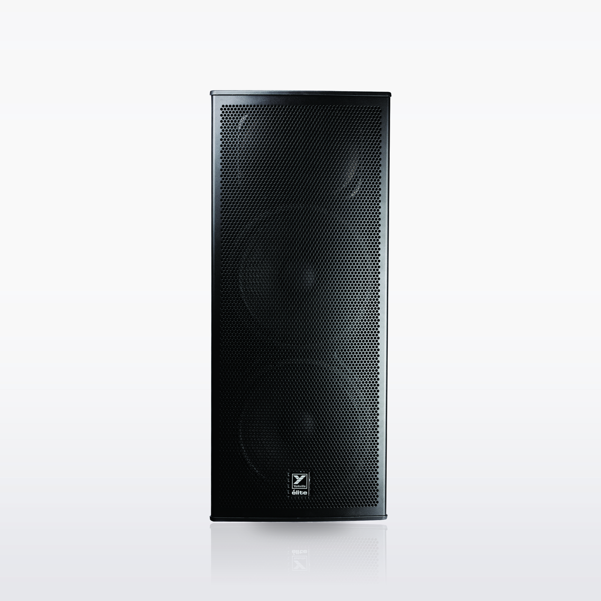 Yorkville EF215P Elite dual 15-inch powered loudspeaker, front view