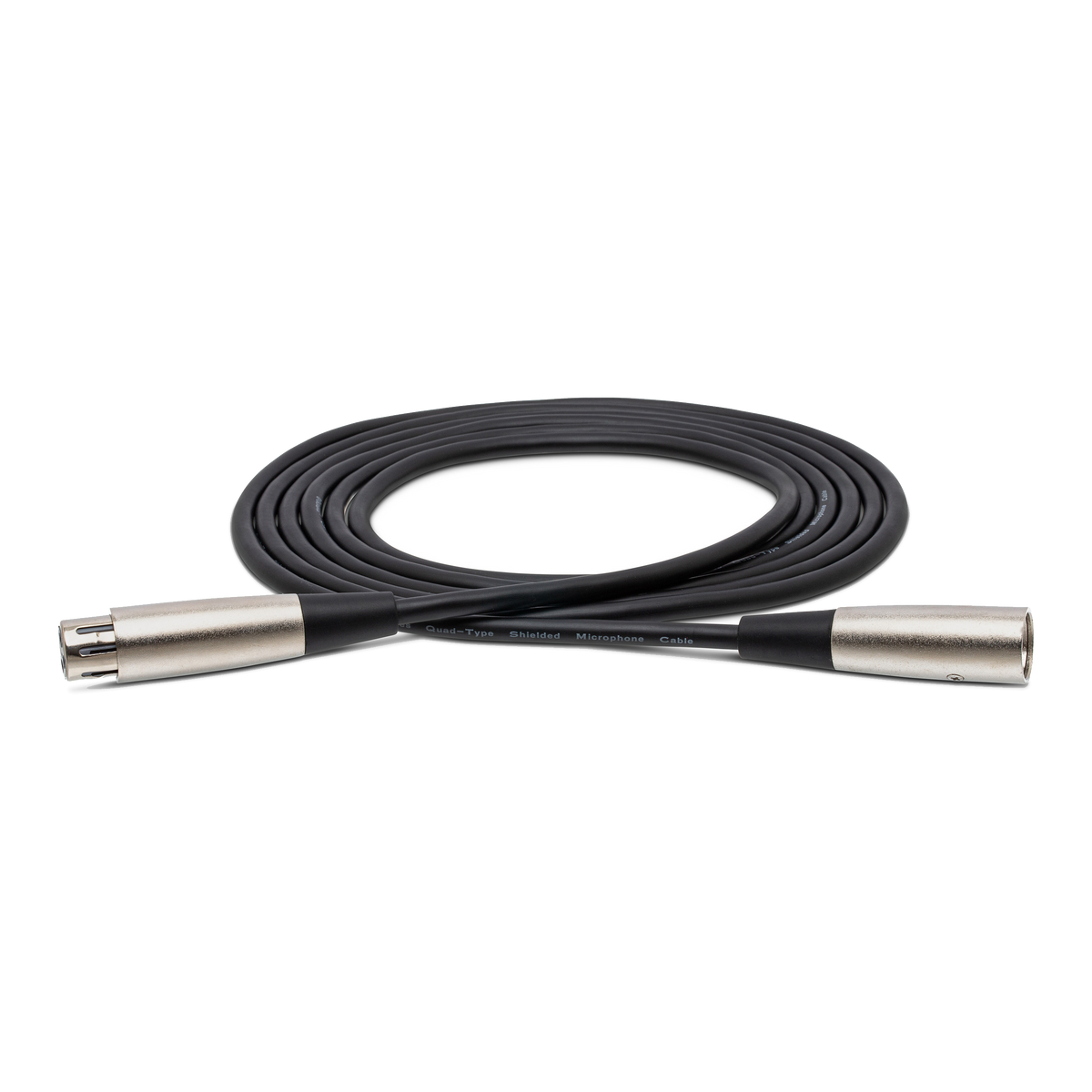 Hosa CMI-100 Quad Microphone Cable, full view