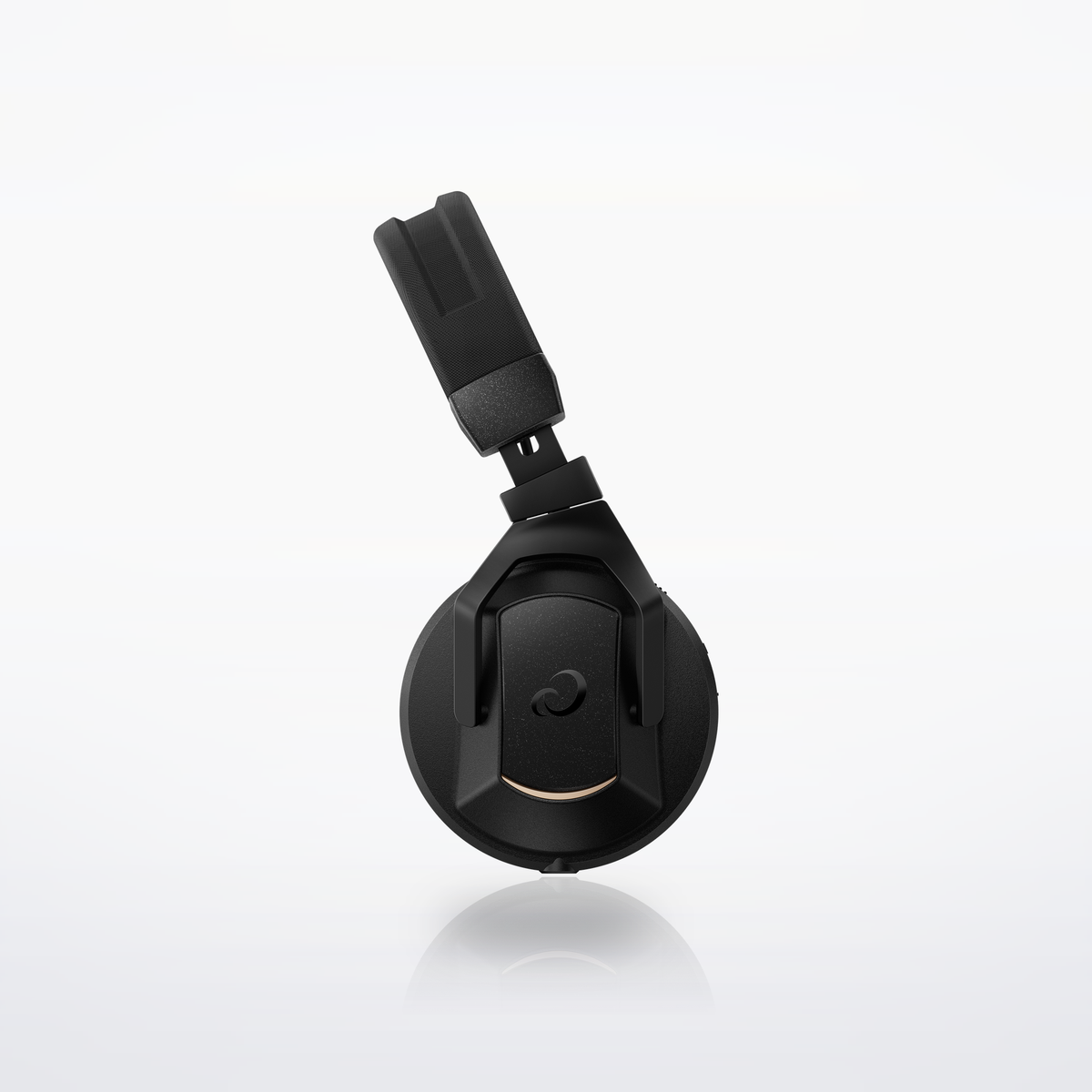 AlphaTheta HDJ-F10-TX wireless DJ headphones, side view