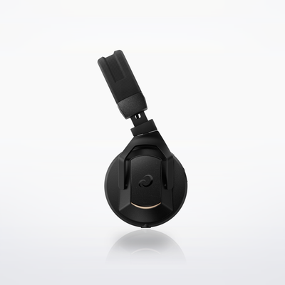 AlphaTheta HDJ-F10-TX wireless DJ headphones, side view