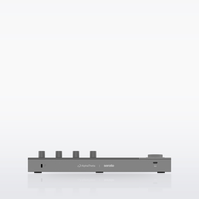 AlphaTheta SLAB MIDI pad controller, side view