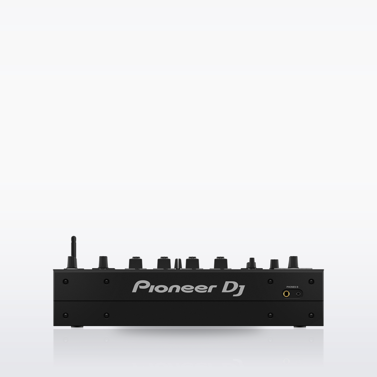 Pioneer DJ DJM-A9 mixer, front panel with headphone outputs