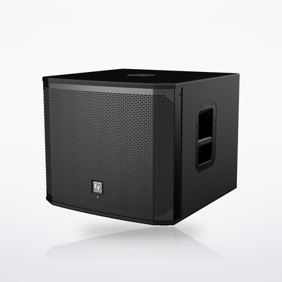 Electro-Voice EKX-15SP powered subwoofer, three-quarter view