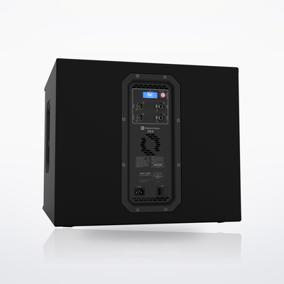 Electro-Voice EKX-15SP powered subwoofer, rear panel