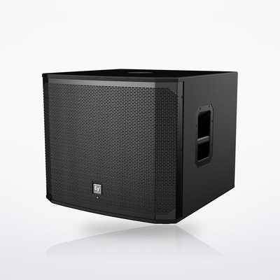 Electro-Voice EKX-18SP powered subwoofer, three-quarter view