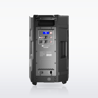Electro-Voice ELX200-10P powered loudspeaker, rear panel