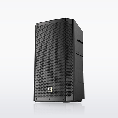 Electro-Voice ELX200-12P powered loudspeaker, three-quarter view