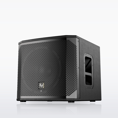 Electro-Voice ELX200-12SP powered subwoofer, three-quarter view