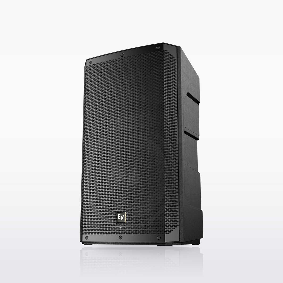 Electro-Voice ELX200-15P powered loudspeaker, three-quarter view