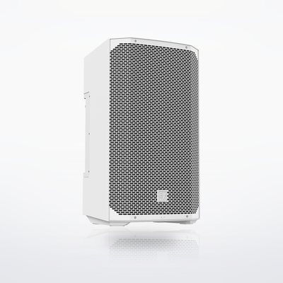 Electro-Voice Everse 12 battery-powered loudspeaker, White, three-quarter right view