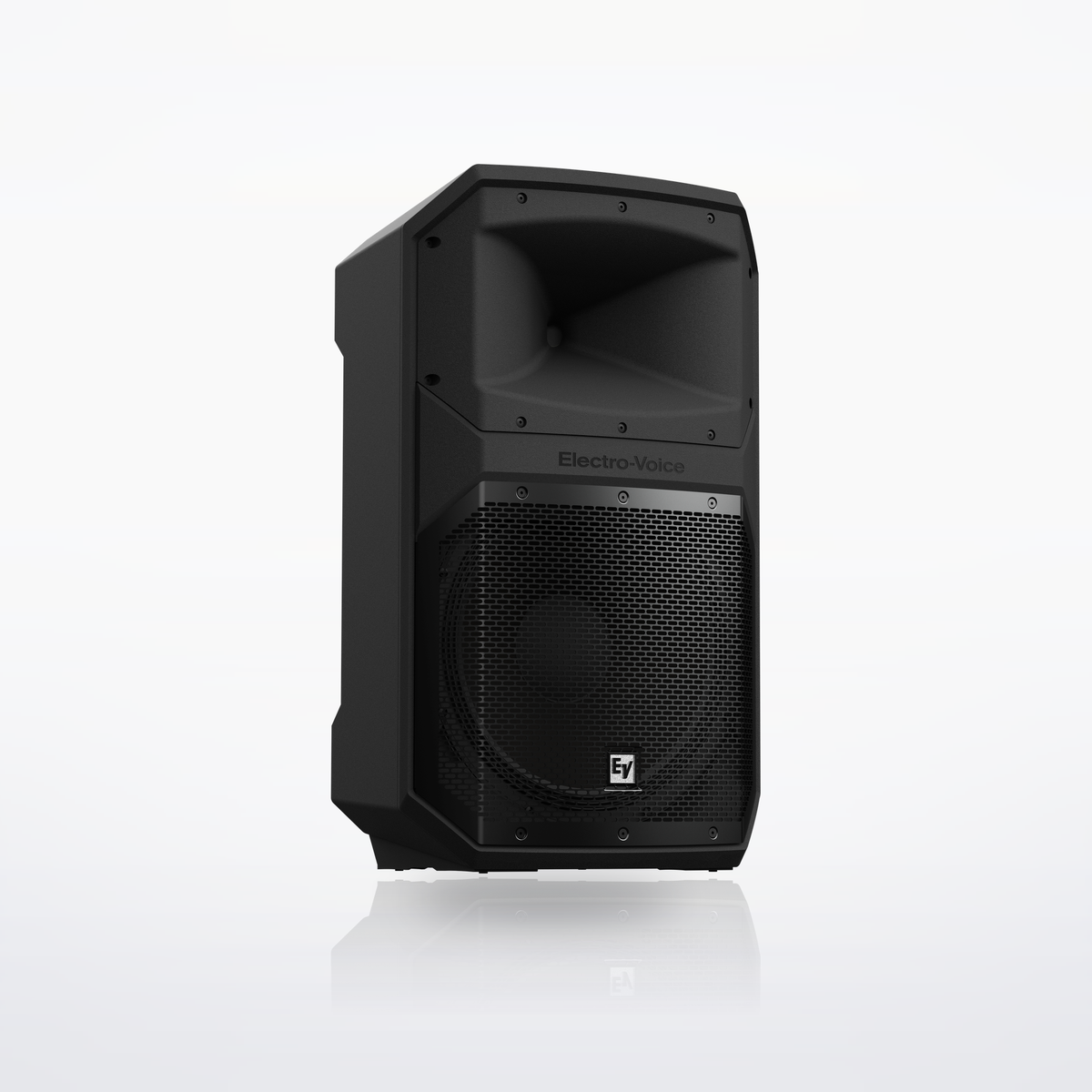 Electro-Voice EVIVA 15P powered loudspeaker, three-quarter view