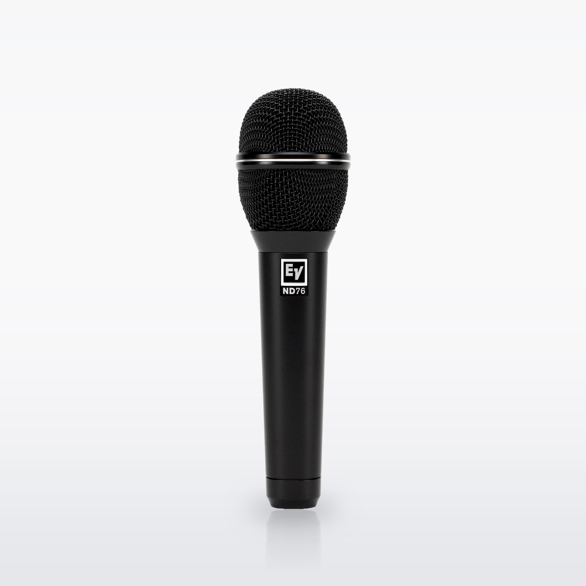 Electro-Voice ND76 dynamic vocal microphone, front view