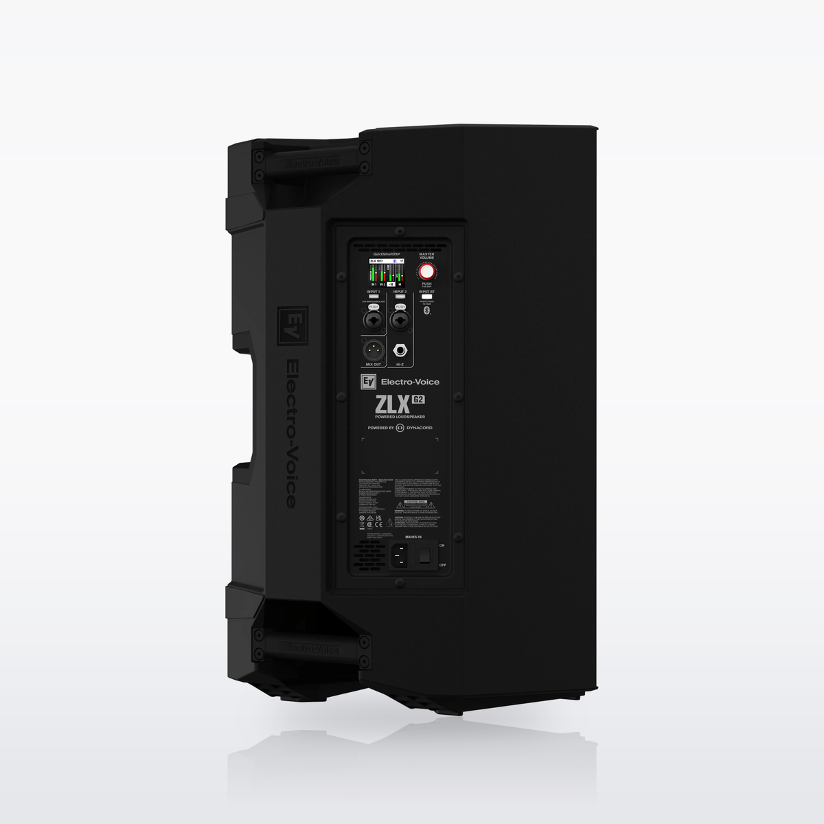 Electro-Voice ZLX-12P-G2 powered loudspeaker, rear panel