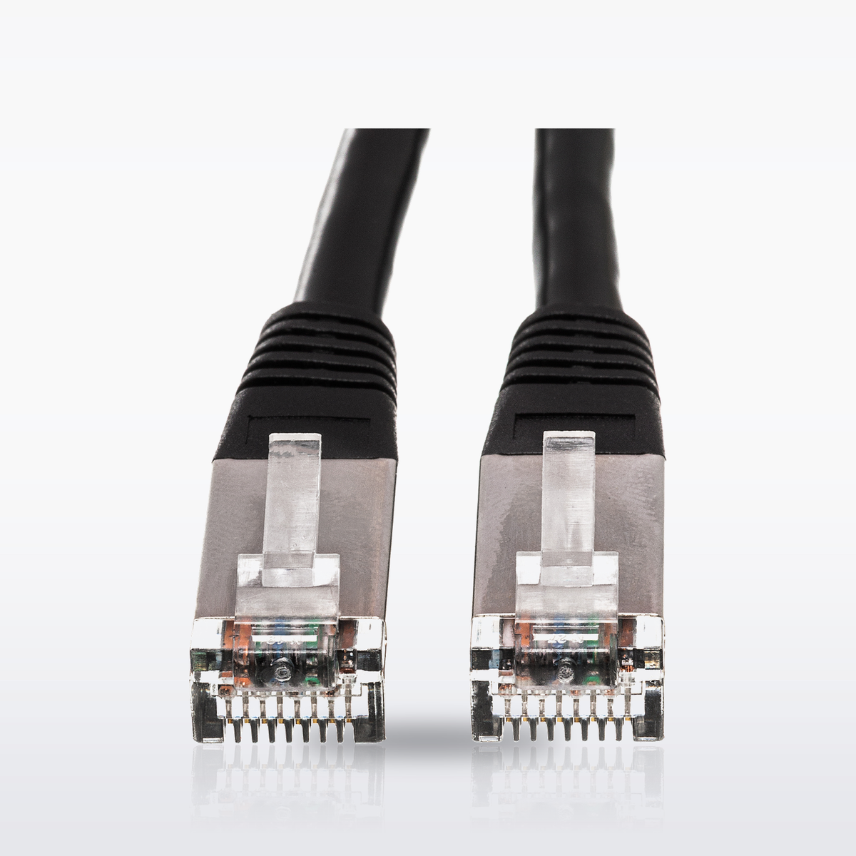 Hosa CAT-600BK Cat 6 Cable, front view