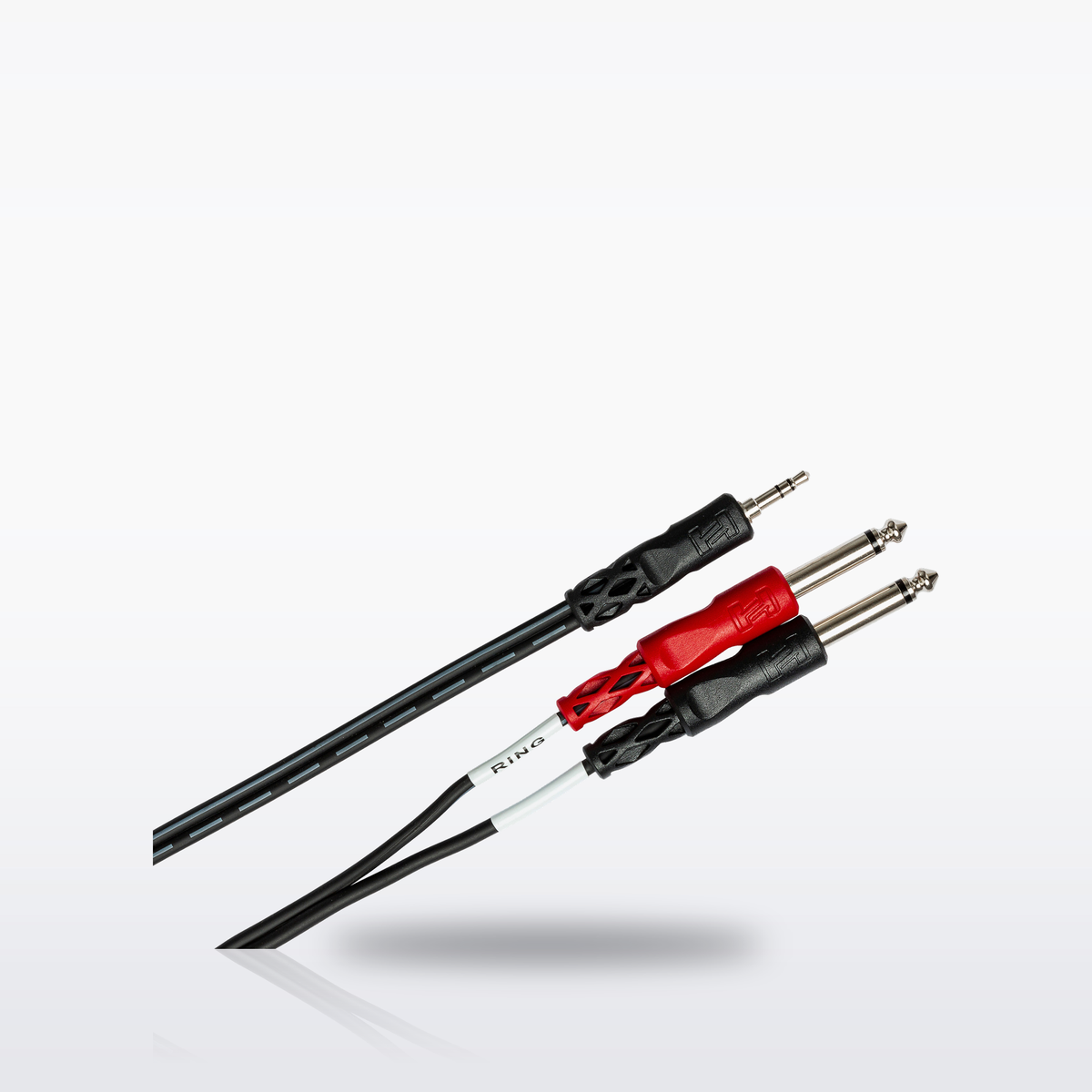Hosa CMP-150 Stereo Breakout, angle view