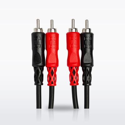 Hosa CRA-200 Stereo Interconnect, connector view