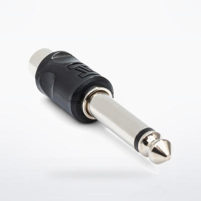 Hosa GPR-101 adapters, RCA to 1/4 in TS, full view