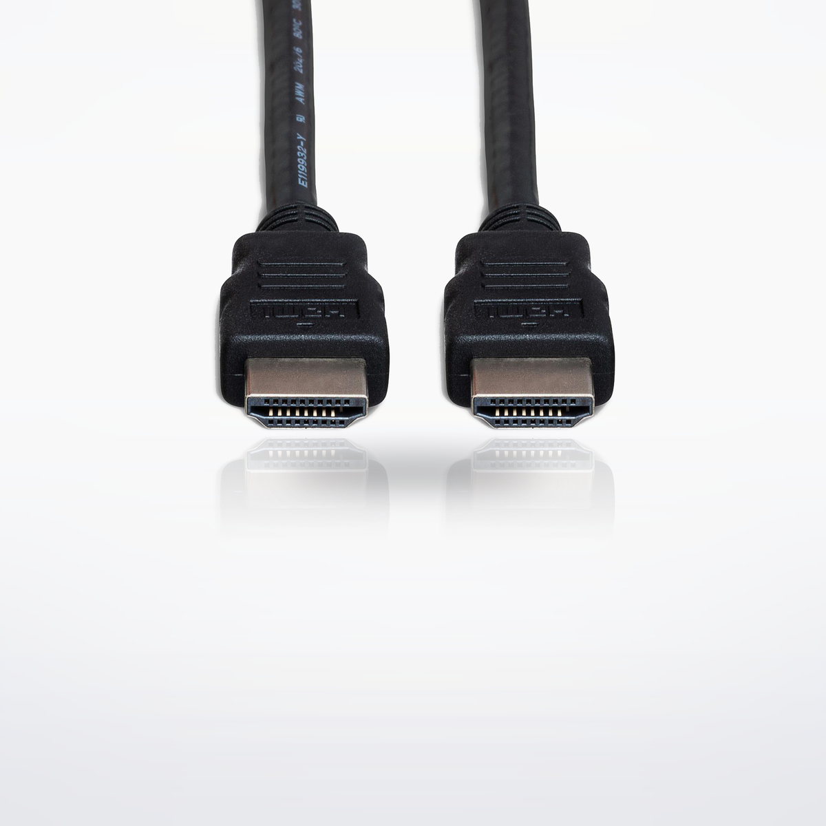Hosa HDMA-400 High Speed HDMI Cable, front view
