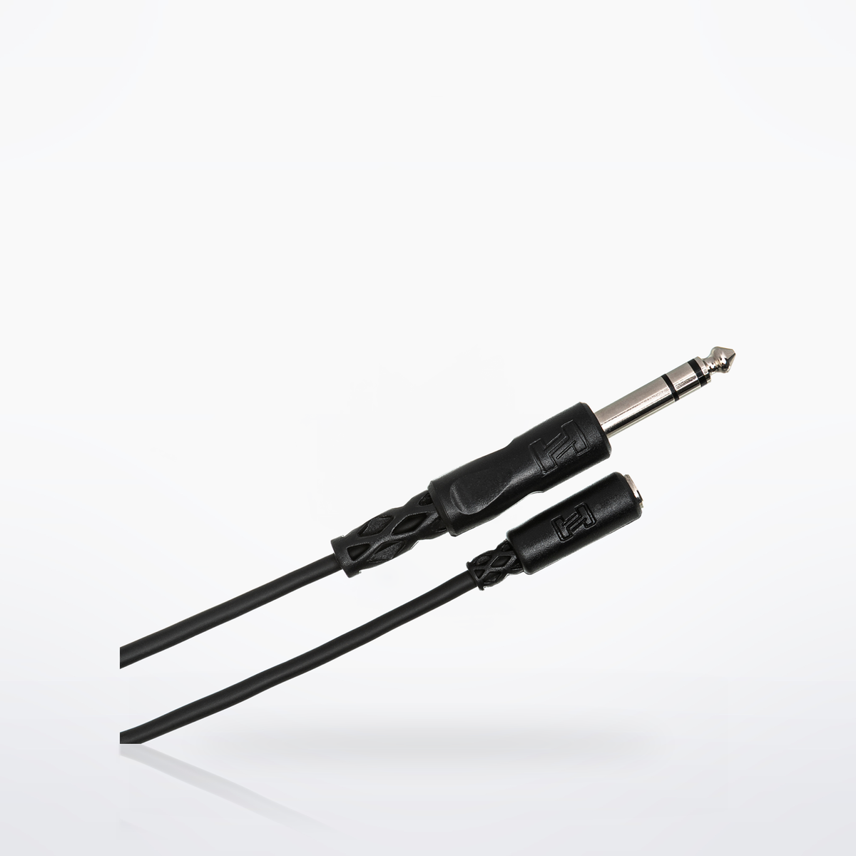Hosa MHE-300 Headphone Adapter Cable, angle view