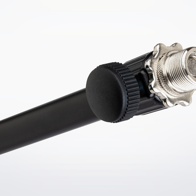 Hosa MSB-521BK Microphone Stand with Boom, boom end with mic thread