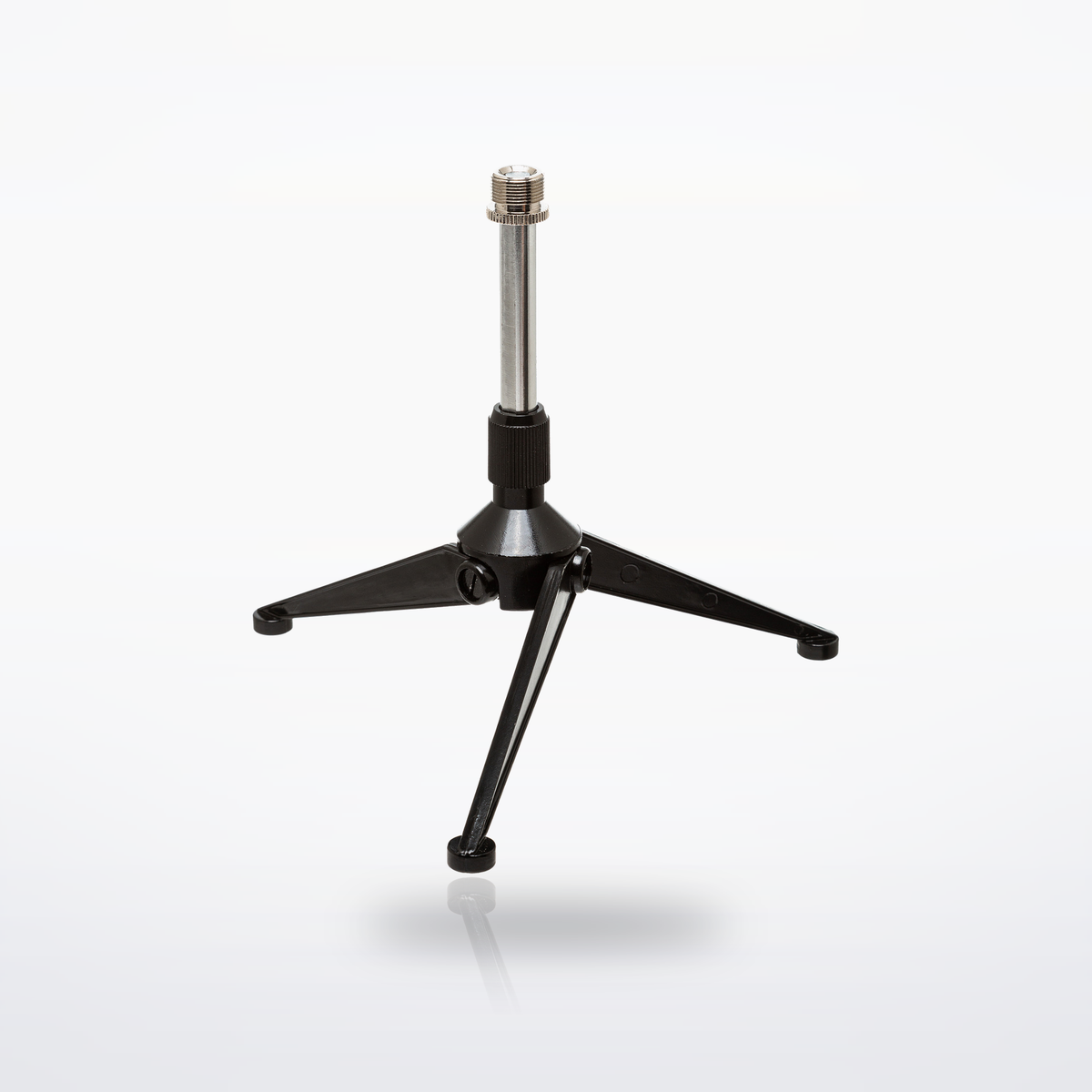 Hosa MST-224 Desktop Microphone Stand, full view, extended