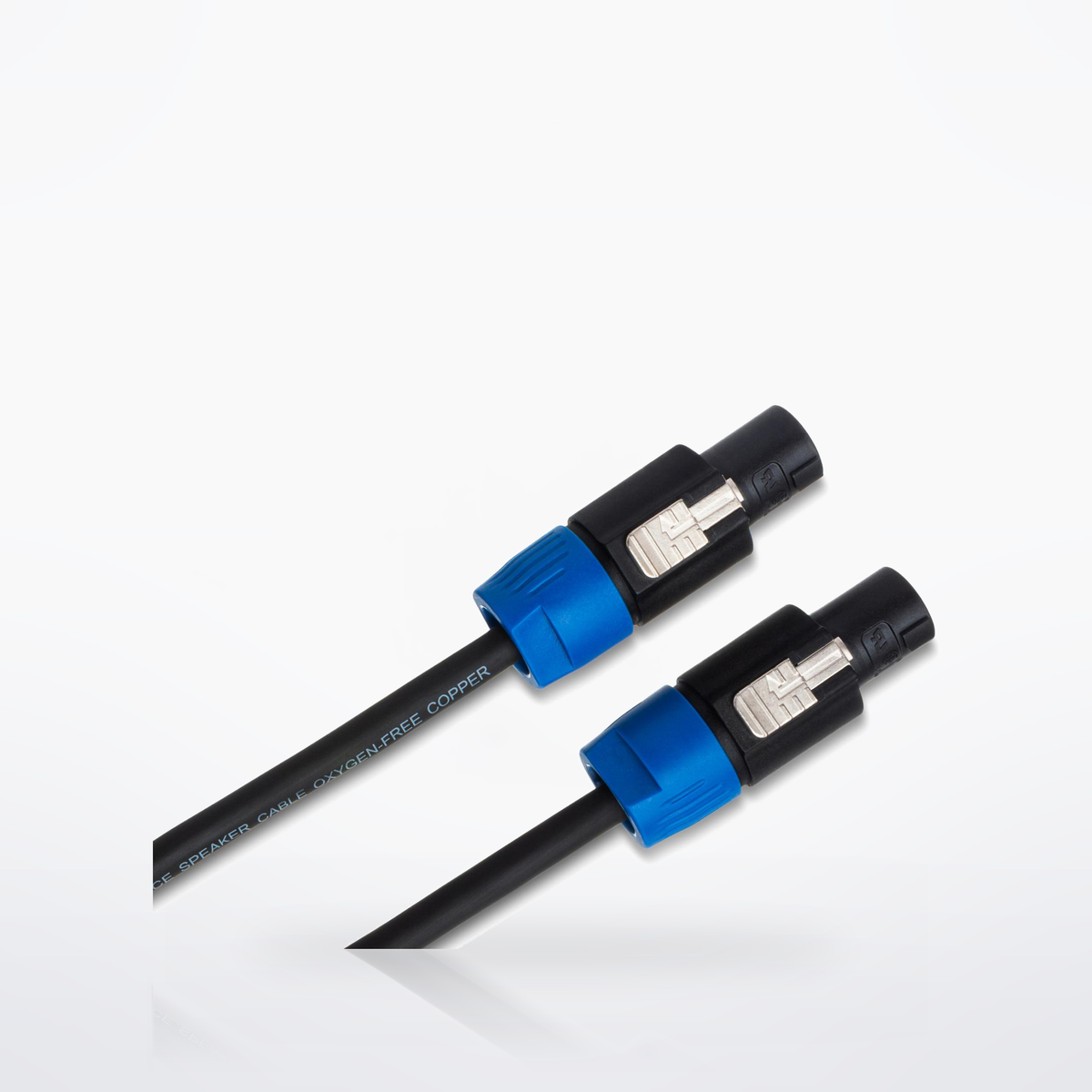 Hosa SKT-400 Pro Speaker Cable, angle view