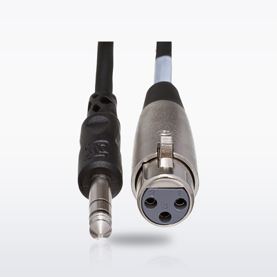 Hosa STX-100F Balanced Interconnect, front view
