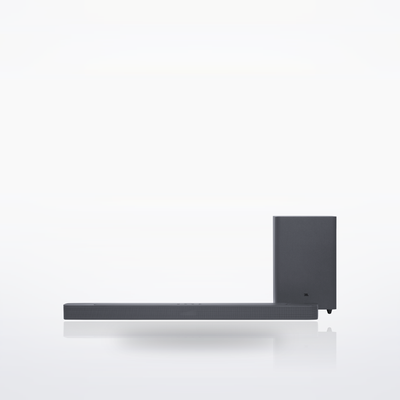 JBL Bar 2.1 Deep Bass (MK2), soundbar and subwoofer, front