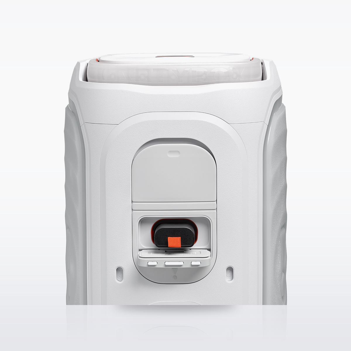 JBL PartyBox 130 swappable battery compartment, White